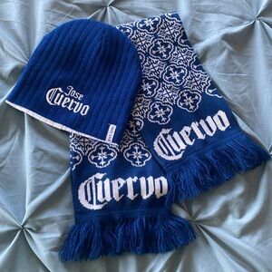 NEW Jose Cuervo Tequila Soft Winter Scarf/Hat Set